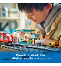 Lego City - Tram e fermata del tram - Lego 60423 Treno con stazione e vagoni ferroviari Anni 7+ 811pz Lego City - Tram e fermata del tram - Lego 60423 Treno con stazione e vagoni ferroviari Anni 7+ 811pz