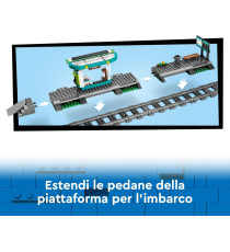Lego City - Tram e fermata del tram - Lego 60423 Treno con stazione e vagoni ferroviari Anni 7+ 811pz Lego City - Tram e fermata del tram - Lego 60423 Treno con stazione e vagoni ferroviari Anni 7+ 811pz
