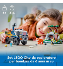 Lego City - Fuoristrada dell’Esploratore della giungla - Lego 60426 con Tigre e Grotta Anni 6+ 314pz Lego City - Fuoristrada dell’Esploratore della giungla - Lego 60426 con Tigre e Grotta Anni 6+ 314pz