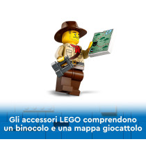 Lego City - Fuoristrada dell’Esploratore della giungla - Lego 60426 con Tigre e Grotta Anni 6+ 314pz Lego City - Fuoristrada dell’Esploratore della giungla - Lego 60426 con Tigre e Grotta Anni 6+ 314pz