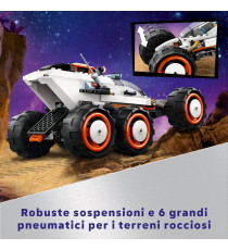 Lego City - Rover esploratore spaziale e vita aliena - Lego 60431 con Astronauti, Robot e 2 Alieni Anni 6+ 311pz Lego City - Rover esploratore spaziale e vita aliena - Lego 60431 con Astronauti, Robot e 2 Alieni Anni 6+ 311pz