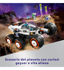 Lego City - Rover esploratore spaziale e vita aliena - Lego 60431 con Astronauti, Robot e 2 Alieni Anni 6+ 311pz Lego City - Rover esploratore spaziale e vita aliena - Lego 60431 con Astronauti, Robot e 2 Alieni Anni 6+ 311pz