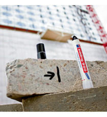 Marcatore a cera 950 - punta tonda - 10 mm - bianco - Edding Marcatore a cera 950 - punta tonda - 10 mm - bianco - Edding