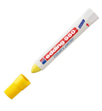 Marcatore a cera 950 - punta tonda - 10 mm - giallo - Edding Marcatore a cera 950 - punta tonda - 10 mm - giallo - Edding
