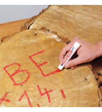 Marcatore a cera 950 - punta tonda - 10 mm - giallo - Edding Marcatore a cera 950 - punta tonda - 10 mm - giallo - Edding