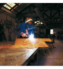 Marcatore a cera 950 - punta tonda - 10 mm - rosso - Edding