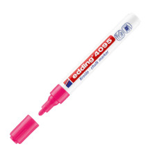 Marcatore a gesso liquido 4095 - punta tonda - da 2 a 3mm - colori assortiti - Edding - astuccio 10 pezzi