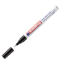 Marcatore permanente a vernice 780 - punta tonda extra fine - 0,8 mm - nero  - Edding Marcatore permanente a vernice 780 - punta tonda extra fine - 0,8 mm - nero  - Edding