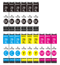 Pack 15 cartucce T2991 T2992 T2993 T2994 compatibili per Epson XP-235 ,XP-332,XP-335,XP-432 29XL 6PZ T2991,3pz T2992,T2993,T2994 Pack 15 cartucce T2991 T2992 T2993 T2994 compatibili per Epson XP-235 ,XP-332,XP-335,XP-432 29XL 6PZ T2991,3pz T2992,T2993,T2994