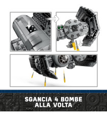 LEGO Star Wars - TIE Bomberâ„¢ - Lego 75347 Droide Gonk e la Minifigura di Darth Vader con Spada Lase Anni 9+ 625pz LEGO Star Wars - TIE Bomberâ„¢ - Lego 75347 Droide Gonk e la Minifigura di Darth Vader con Spada Lase Anni 9+ 625pz