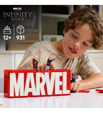 LEGO Marvel - Logo e Minifigure MARVEL - Lego 76313 con Supereroi Hulk,Thor,Iron Man,Black Widow,Captain America 931pz Anni 12+ LEGO Marvel - Logo e Minifigure MARVEL - Lego 76313 con Supereroi Hulk,Thor,Iron Man,Black Widow,Captain America 931pz Anni 12+