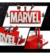 LEGO Marvel - Logo e Minifigure MARVEL - Lego 76313 con Supereroi Hulk,Thor,Iron Man,Black Widow,Captain America 931pz Anni 12+ LEGO Marvel - Logo e Minifigure MARVEL - Lego 76313 con Supereroi Hulk,Thor,Iron Man,Black Widow,Captain America 931pz Anni 12+