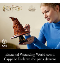 Lego Harry Potter - Il Cappello Parlante - Lego 76429 con 31 suoni casuali e stemma delle Case 561pz Anni 18+ Lego Harry Potter - Il Cappello Parlante - Lego 76429 con 31 suoni casuali e stemma delle Case 561pz Anni 18+