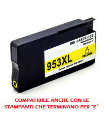 Cartuccia Hp 953XL giallo Pro-part F6U18AE con chip anti-firmware update per Hp 8210,8218,8710,8720,8730,7740 1.600 pagine Cartuccia Hp 953XL giallo Pro-part F6U18AE con chip anti-firmware update per Hp 8210,8218,8710,8720,8730,7740 1.600 pagine