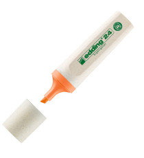 Evidenziatore 24 EcoLine - punta scalpello - da 2 a 5 mm - colori assortiti - Edding - astuccio 4 pezzi