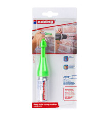 Marcatore a spray per fori profondi 8870 - verde fluo - Edding