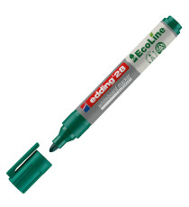 Marcatore per lavagne bianche 28 EcoLine - punta conica - da 1,5 a 3 mm - verde - Edding