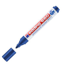 Marcatore per lavagne bianche 660 - punta conica - da 1,5 a 3 mm - blu - Edding