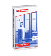 Marcatore permanente 2000C - punta conica - da 1,5 a 3 mm - blu  - Edding Marcatore permanente 2000C - punta conica - da 1,5 a 3 mm - blu  - Edding