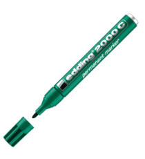 Marcatore permanente 2000C - punta conica - da 1,5 a 3 mm - verde  - Edding