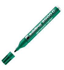 Marcatore permanente 2000C - punta conica - da 1,5 a 3 mm - verde  - Edding