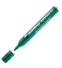 Marcatore permanente 2000C - punta conica - da 1,5 a 3 mm - verde  - Edding