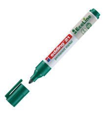 Marcatore permanente 21 Ecoline - punta conica - da 1,5 a 3 mm - colori assortiti - Edding - conf. 4 pezzi