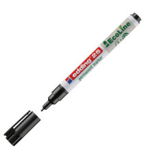 Marcatore permanente 25 Ecoline - punta tonda 1.0 mm - nero - Edding