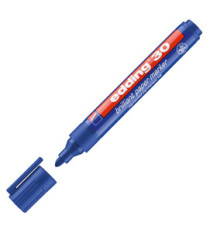 Marcatore permanente 30 - punta tonda - da 1,5 a 3 mm  - blu - Edding Marcatore permanente 30 - punta tonda - da 1,5 a 3 mm  - blu - Edding