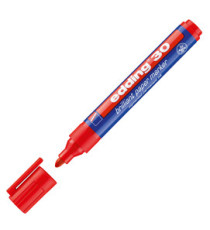 Marcatore permanente 30 - punta tonda - da 1,5 a 3 mm  - rosso - Edding Marcatore permanente 30 - punta tonda - da 1,5 a 3 mm  - rosso - Edding