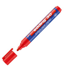 Marcatore permanente 30 - punta tonda - da 1,5 a 3 mm  - rosso - Edding Marcatore permanente 30 - punta tonda - da 1,5 a 3 mm  - rosso - Edding