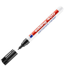Marcatore permanente 400 - punta tonda - 1 mm - nero - Edding Marcatore permanente 400 - punta tonda - 1 mm - nero - Edding