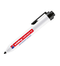 Marcatore permanente a scatto 11 - punta tonda - da 1,5 a 3 mm - nero - Edding Marcatore permanente a scatto 11 - punta tonda - da 1,5 a 3 mm - nero - Edding