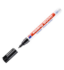 Marcatore permanente per freezer 8000 - punta tonda - 1 mm - nero - Edding