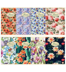 Maxiquaderno Nature Flowers - A4 - 5 mm - 42 fogli - 80 gr - Pigna Maxiquaderno Nature Flowers - A4 - 5 mm - 42 fogli - 80 gr - Pigna