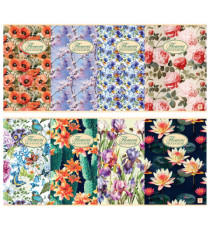 Maxiquaderno Nature Flowers - A4 - 5 mm - 42 fogli - 80 gr - Pigna Maxiquaderno Nature Flowers - A4 - 5 mm - 42 fogli - 80 gr - Pigna