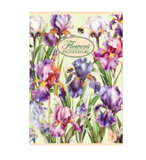 Maxiquaderno Nature Flowers - A4 - 5 mm - 42 fogli - 80 gr - Pigna