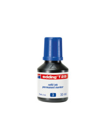 Ricarica Inchiostro marcatore permanente T25 - 30ml - blu - Edding
