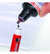 Ricarica Inchiostro marcatore permanente T25 - 30ml - rosso - Edding Ricarica Inchiostro marcatore permanente T25 - 30ml - rosso - Edding