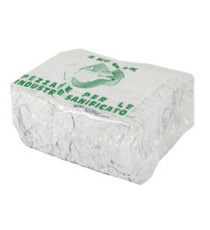 Stracci - per pulizia industriale - 2 kg - bianco Stracci - per pulizia industriale - 2 kg - bianco
