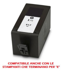 Cartuccia 917XL nera 3YL85AE Pro-part con chip anti-firmware update compatibile Hp OFFICEJET 8012,8014,8015,8022 capacità 50ml Cartuccia 917XL nera 3YL85AE Pro-part con chip anti-firmware update compatibile Hp OFFICEJET 8012,8014,8015,8022 capacità 50ml