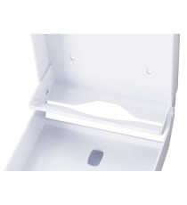 Distributore asciugamani piegati C/Z/M/V Basica - 27,8 x 12,8 x 38 cm - bianco/grigio - Medial Distributore asciugamani piegati C/Z/M/V Basica - 27,8 x 12,8 x 38 cm - bianco/grigio - Medial