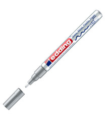 Marcatore permanente a vernice 751 - punta tonda fine - da 1 a 2 mm - argento - Edding