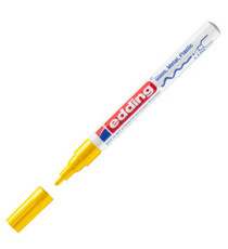 Marcatore permanente a vernice 751 - punta tonda fine - da 1 a 2 mm - giallo - Edding