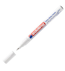 Marcatore permanente a vernice 780 - punta tonda extra fine - 0,8 mm - bianco  - Edding Marcatore permanente a vernice 780 - punta tonda extra fine - 0,8 mm - bianco  - Edding
