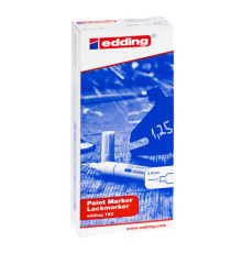 Marcatore permanente a vernice 780 - punta tonda extra fine - 0,8 mm - bianco  - Edding