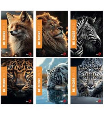 Maxiquaderno Be More Wild - A4 - 36+2 fogli - 100gr - 5mm - BM