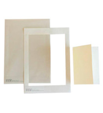 Cartoncino prefustellato - 117 x 170 mm - avorio liscio - Kartos - conf. 10 pezzi Cartoncino prefustellato - 117 x 170 mm - avorio liscio - Kartos - conf. 10 pezzi
