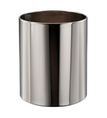 Cestino gettacarte Getsi - diametro 23 cm - H 28 cm - 12,5 L - inox brillante - Medial