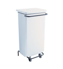 Contenitore mobile Conticolor - 48x42x96,5 cm - 110 L - bianco - Medial Contenitore mobile Conticolor - 48x42x96,5 cm - 110 L - bianco - Medial